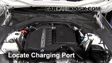 How to Add Refrigerant to a 2010-2017 BMW 535i - 2011 BMW 535i 3.0L 6